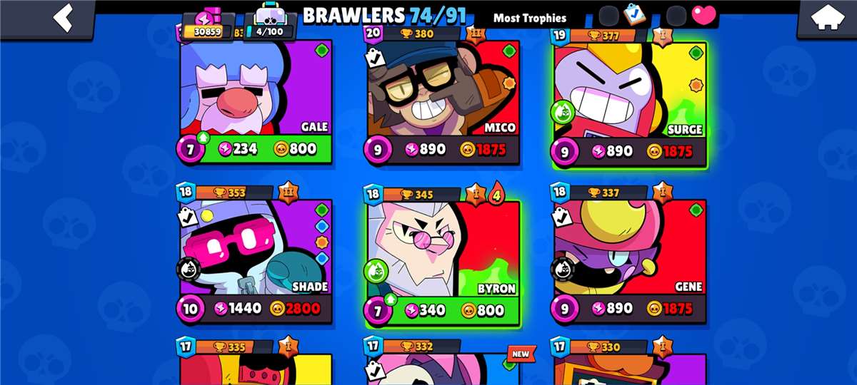 Game account sale Brawl Stars Game account sale Brawl Stars